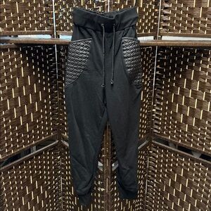 Revolution Black Dance Joggers with Drawstring Size MC